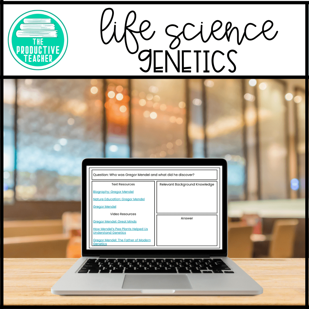 Genetics Question and Answer Activity