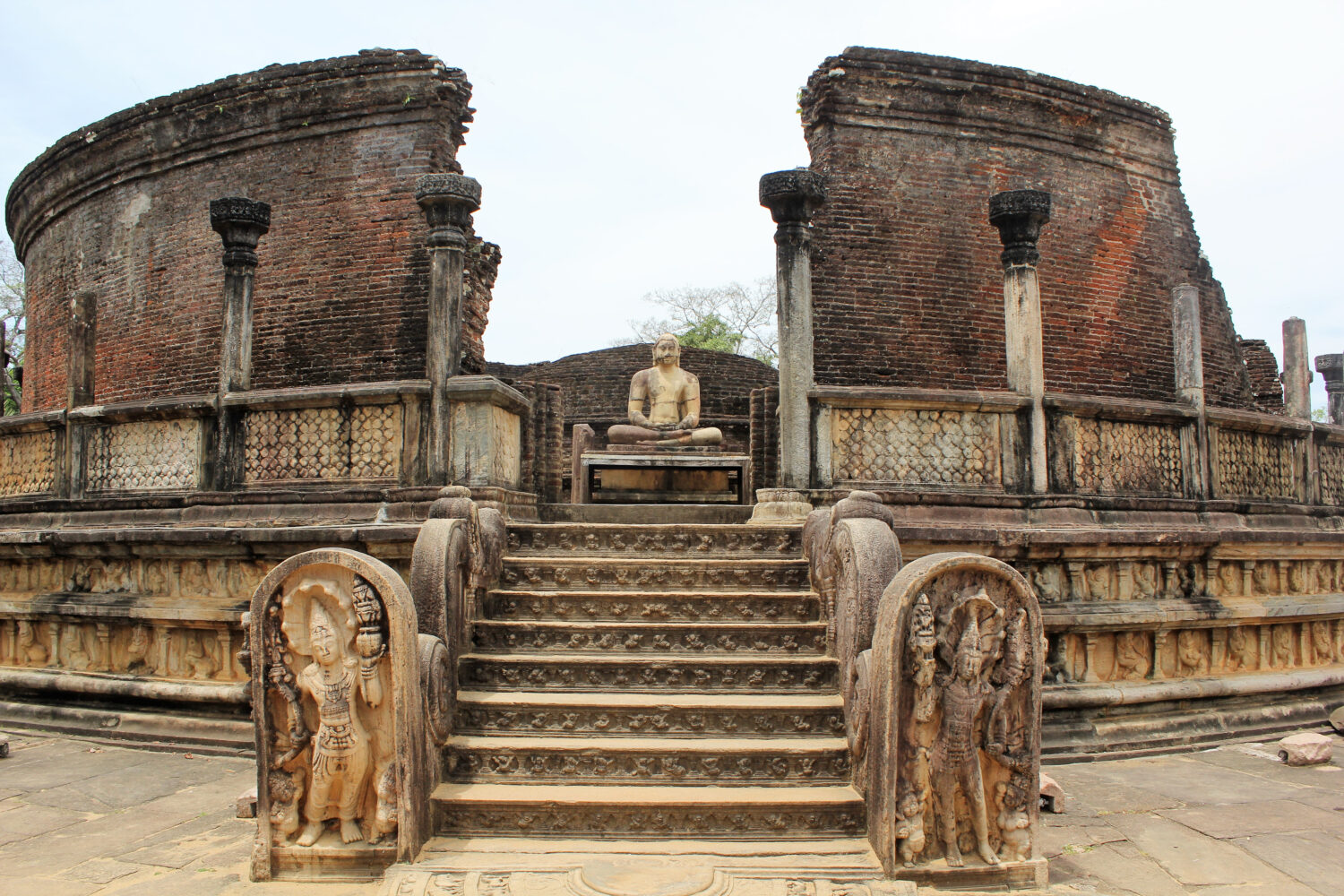 ruins from the Sinhala Dynasties on Sri Lanka