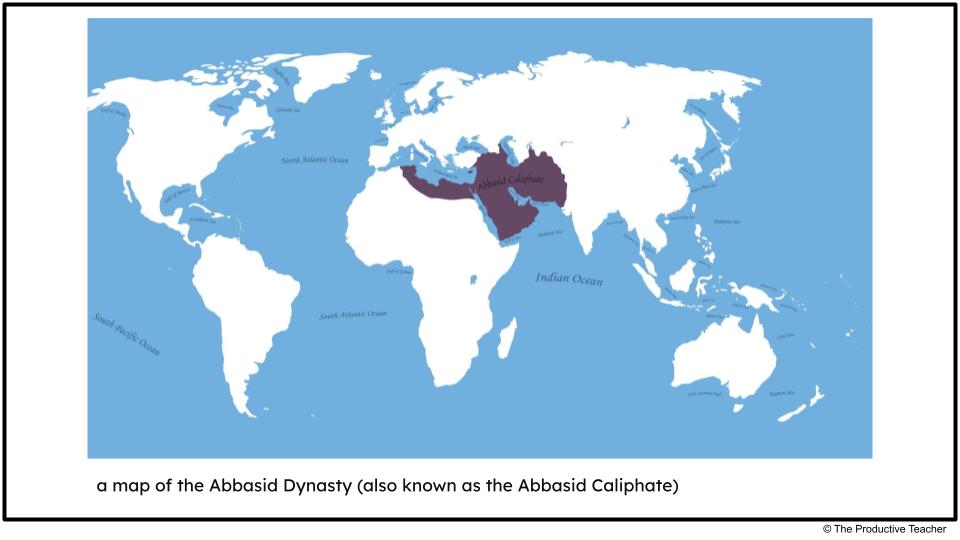 Abbasid Dynasty map