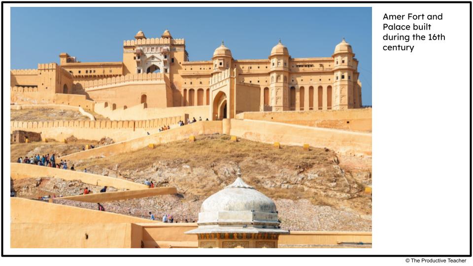 The Amer Fort of the Rajput Kingdoms for Developments in South and Southeast Asia