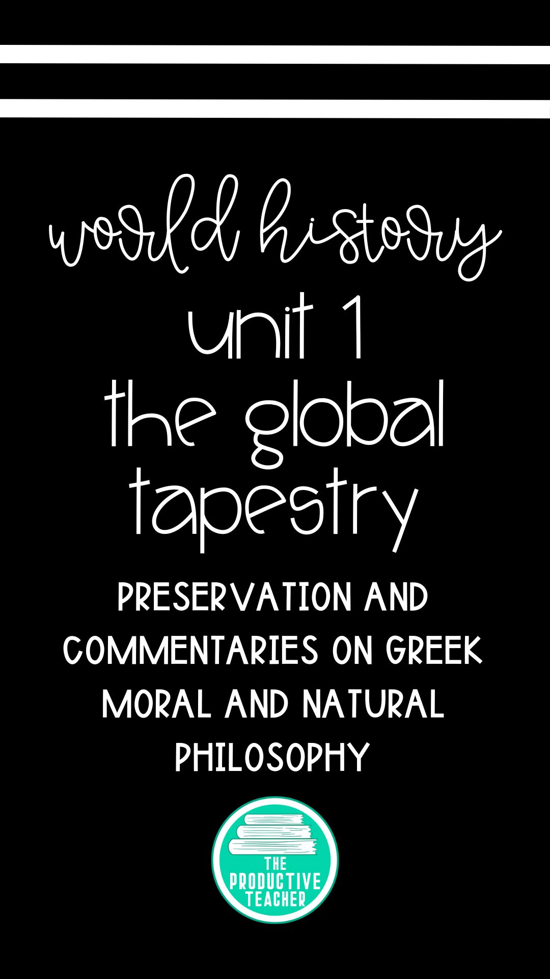 Preservation and Commentaries on Greek Moral and Natural Philosophy