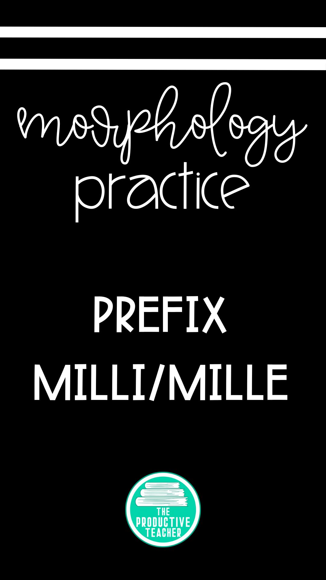 the prefix milli/mille